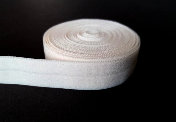 Foldover elastic. Beige / Sand Colour. 14mm Wide. Sewing Crafts