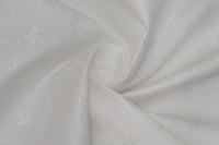 Floral Pattern Coutil.  Corsets Bustier Fabric. Black and White. Cotton/ Viscose