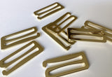 Bra /Lingerie Making. Gold Coloured Metal Swan Hooks/  G Hook | 34mm