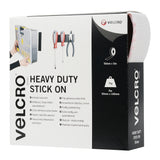VELCRO® Hook & Loop Tape| Heavy Duty|  Stick | 50mm Wide | Black or White Colour