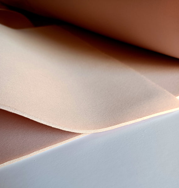 Bra Making Cut and Sew Foam. Padding Fabric. Nude/Beige  Colour. 2-3mm  thickness. Sewing Crafts