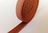 Bra/ Lingerie Wire Casing / Channeling. Brown Shade.   10mm | 3/8 inch Wide