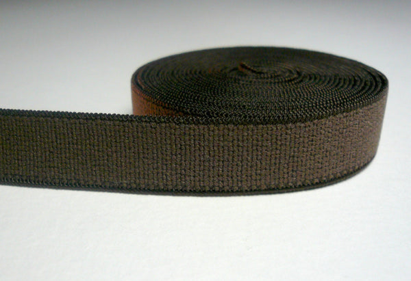 Bra/lingerie Band Elastic. Plain Band Black Elastic. Plush Back. Brown  Colour 10mm 3/8 Wide -  Ireland