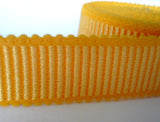 Bra / Lingerie Making Strap Elastic.. Satin Semi Sheen. 15mm or 5/8 inch wide. Sunflower Yellow