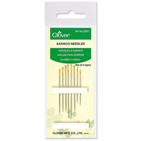 Clover Premium Sashico / Sashiko Needles. 4 different sizes - 8 needles