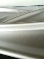 Stretch Satin for Bra/Lingerie Making. Light Grey/ Silver. 41"/105cm Wide
