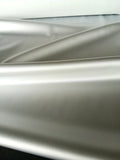 Stretch Satin for Bra/Lingerie Making. Light Grey/ Silver. 41"/105cm Wide