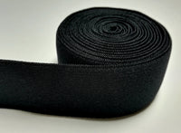 Plush Band Elastic/ Sport Bra Elastic 32mm or 1. 1/4 inches wide. Black and White Custom Listing