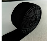 Plush Band Elastic/ Sport Bra Elastic 32mm & 35mm wide. Black | White | Ivory