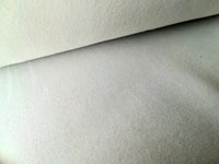 Premium Cotton Lycra Fabric. 160cm / 62 inches wide. White