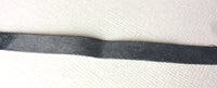 Swimwear / Active Wear Flat Rubber Elastic. 6mm | 1/4 Inch Wide . Charcoal Colour