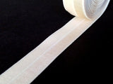 Foldover elastic. Ivory Colour . Satin Sheen. 16mm Wide. Sewing Crafts