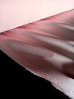 Stretch Satin for Bra/Lingerie Making. Pale Pink Colour. Sewing Craft