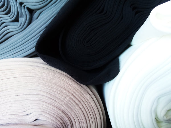 Scuba Fabric.  Ivory | Black | Grey | Beige | White Colours .   150cm | 60 Inch Wide.