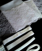 DIY Bra Kit and / or Knicker Kit (Sold Separately) . White Scuba. Inc Fabric and Notions